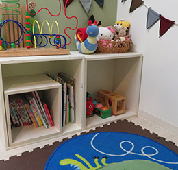 小さなお子様からお年寄りまで安心して通院頂くための環境づくり